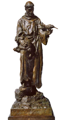 st. francis of assisi maquette