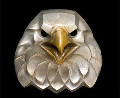 eagle mask maquette