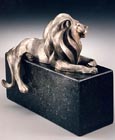 stone lion maquette
